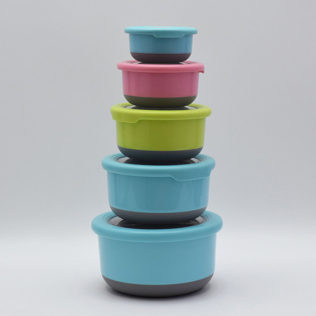 Stainless Steel Sealed Food Container and Bowl Set