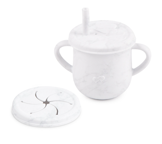 Portable Baby Sippy Cup with Food Container