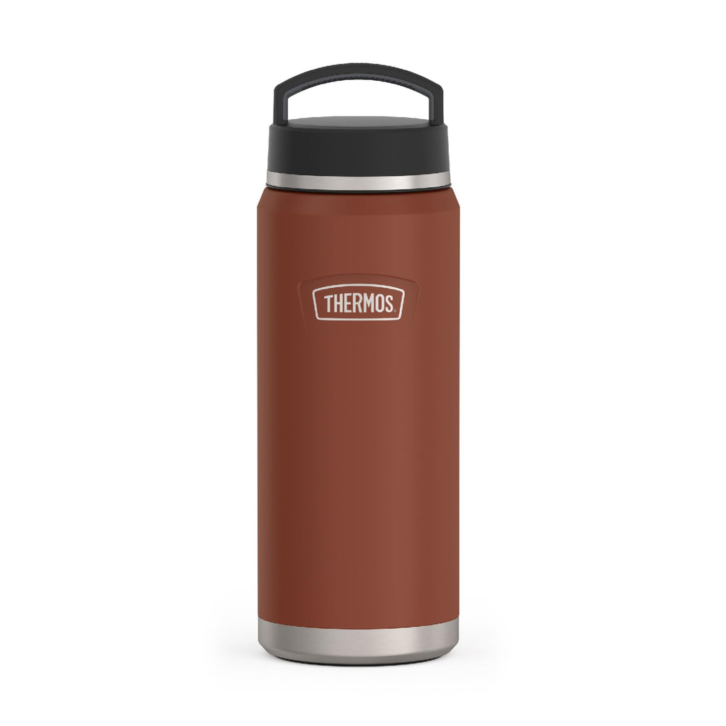 THERMOS ICON SERIES Water Bottle with Screw Top Lid - 40 Ounce Saddle - Stainless Steel Vacuum Insulated Water Bottle with Lid